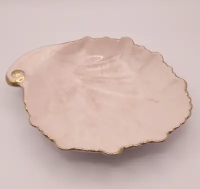 Buy Carlton Ware Peach Shell Shaped Trinket Dish - Australian Design • 4.50£