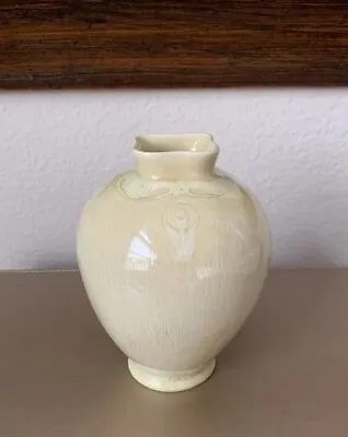 Buy VTG Carillon China Vase Cream Beige Flambe Drip Glaze Pottery 1930s Art Deco • 19.25£