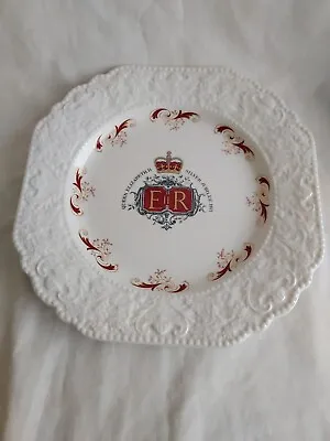 Buy Commemorative Hand Crafted Queen Elizabeth II Silver Jubilee Plate Pottery. 1977 • 3.50£