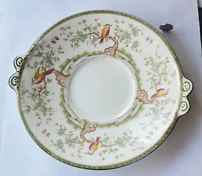 Buy Art Deco (Multicolor Birds) 9 1/4  China Serving Plate - For Harrods By Adderley • 6.99£