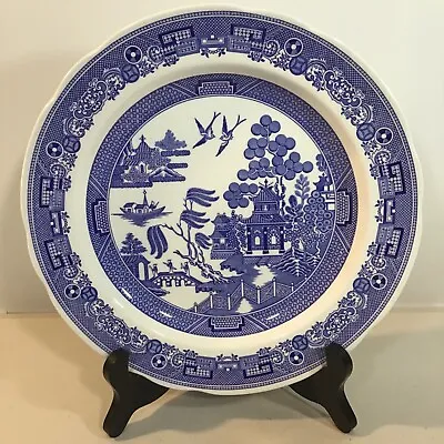 Buy Spode THE BLUE ROOM COLLECTION “Willow” Dinner Plate | England 10” • 12.50£