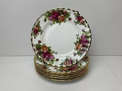 Buy Royal Albert Old Country Roses 6 X Side Plates 2nd Quality Unused 16cm • 24.99£