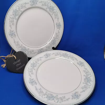 Buy Mikasa Fine China * DRESDEN ROSE * 2 X Chargers / Platters / Large Dinner Plates • 9.90£