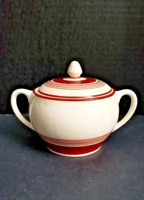 Buy Grays Pottery , Stoke On Trent England. Sugar Bowl With Lid, Vintage • 57.19£