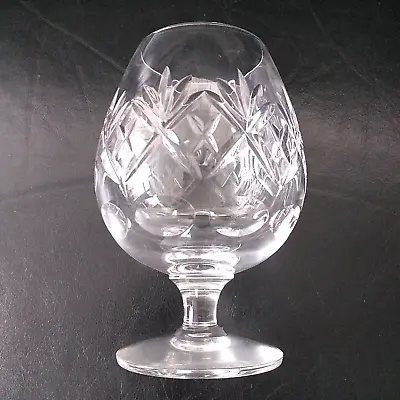 Buy Vintage Cut Crystal Brandy Glass Kensington Pattern Royal Doulton / Webb Corbett • 8.99£