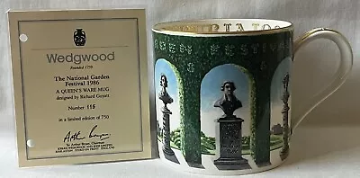 Buy Large Wedgwood Pottery Richard Guyatt Design 1986 National Garden Festival Mug. • 20£