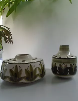 Buy Two Charming Vintage Jersey Pottery Posy Vases . • 9£