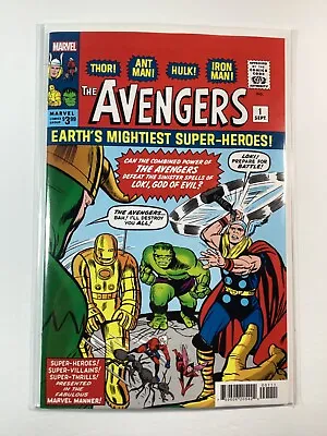 Buy AVENGERS FACSIMILE EDITION #1 NM- 9.2🥇1st TEAM APPEARANCE OF THE AVENGERS🥇 • 25.93£