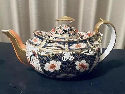 Buy Royal Crown Derby Traditional Imari Antique Mini 2 Cup Tea Pot Made For Tiffanys • 288.14£
