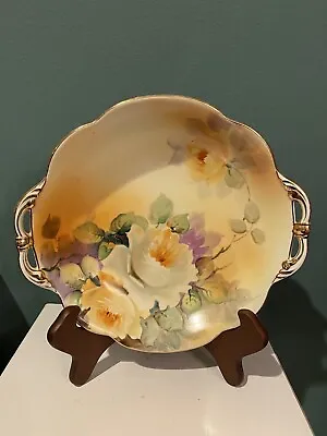 Buy Vintage Hand Painted Noritake China Bowl With Handles, Morimura M Mark, Japan • 26.51£