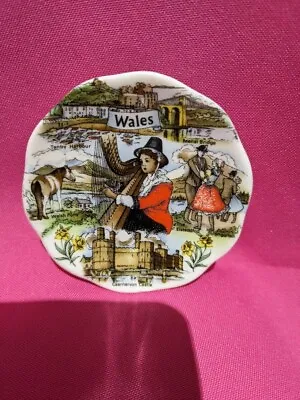 Buy Wales Decorative Miniature Plate Fine Bone China. • 2£