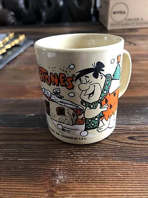 Buy Flintstones 1994 MERRY CHRISTMAS -  The Flintstones Mug _Staffordshire Tableware • 5.99£