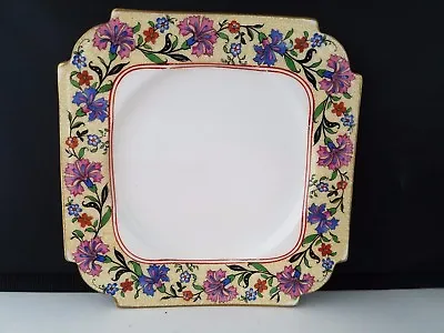 Buy Aynsley Bone China Plate Floral Square 6 3/4  • 14.22£