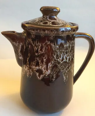 Buy FOSTERS Vintage Retro Honiton England Honeycomb Drip Lava Glaze Coffee Tea Pot • 30£