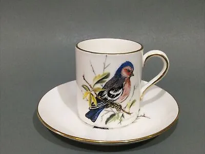 Buy Spode Hammersley Bone China Birds Coffee Cup & Saucer “ Chaffinch “ • 24.95£