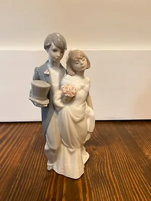 Buy Lladro Boda Actual Wedding Bells Bride Groom Figurine Retired Excellent • 37.95£