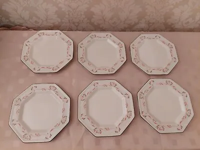 Buy Vnt: Johnson Bros. ‘floral Garland Tableware’ Side / Tea Plates X 6 • 15£