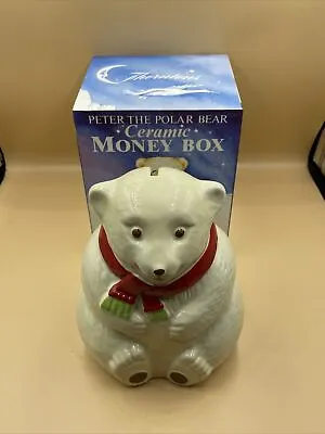 Buy Wade Pottery Peter Polar Bear Money Box/Bank Made For Thorntons • 11.99£