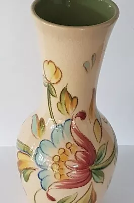Buy Beswick Ware Vase 1613 1950's Hand Painted With Flower Decoration  • 15.35£