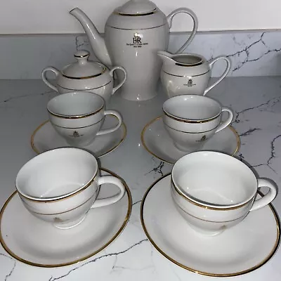 Buy Queens Golden Jubilee Commemorative 11 Piece White Gold Porcelain Tea Set • 11.99£