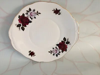 Buy Vintage Colclough Cake Plate , Afternoon Tea  Pretty Rose Pattern • 15£