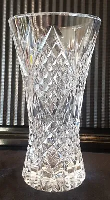 Buy Tyrone Crystal  Vase Approx ~ 15cms (6″) Tall~ Signed • 12.99£