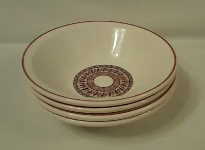 Buy 4 Sadler BHS 'Aztec' Cereal/Dessert Bowls | Tableware | Made In Britain • 20£