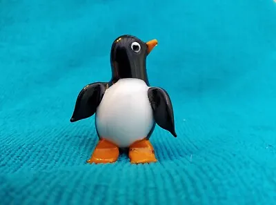 Buy  A Penguin Glass Figurine Murano Style 2.5 Cm Height Lovely Condition  • 4£
