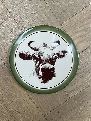Buy Jersey Pottery~Vintage Trivet~The Jersey Cow~2001 - Year Of The Jersey • 10£