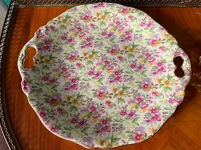 Buy Royal Winton Grimwades Cake Plate With Handles (damaged) • 6£
