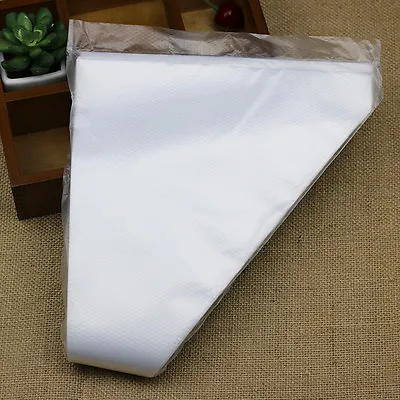 Buy Disposable Icing Bags 100 LARGE Strong Piping Cake Decorating Fondant 38x35x24cm • 5.45£