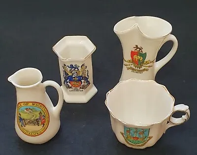Buy 4 Pieces Mixed Crested Ware China  • 3£