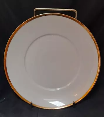 Buy Thomas Germany Soup Coupe Bowl Plate Replacement Thick Gold Band White Porcelain • 8.99£
