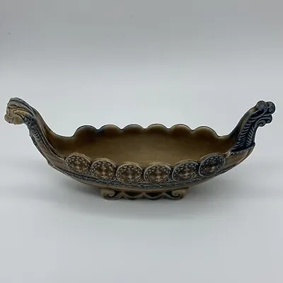Buy Vintage Wade Pottery Viking Boat Trinket Posy Porcelain Ornament. • 12.99£