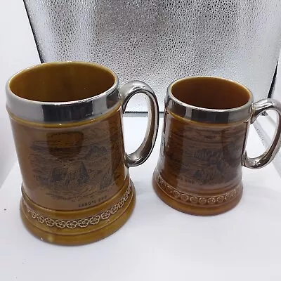 Buy Vintage Beer Mugs (lord Nelson Pottery) • 7.99£