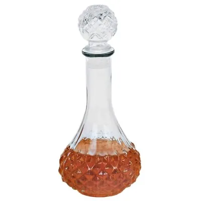 Buy Decanter Glass Wine Whiskey Sherry Liquor Alcohol Bourbon Bottle Carafe 550ml • 6.99£