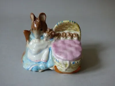 Buy W@w Rare Beswick Beatrix Potter Hunca Munca Mouse Figurine Gold Bp2a Free Uk P+p • 58.64£