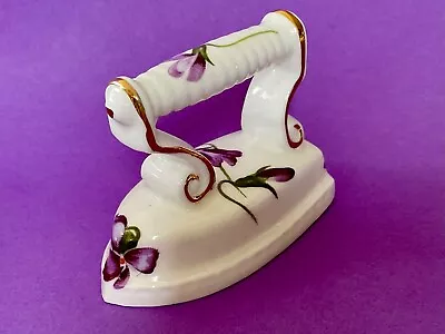 Buy Vintage Hammersley Victorian Violets Miniature Bone China Iron Vgc  • 6£