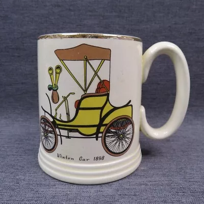 Buy Lord Nelson Ware Mug Elijah Cotton Staffordshire Mug 'Winton Car 1898' 11cm Tall • 17.54£