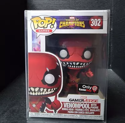 Buy Funko Pop! #302 Marvel Contest Of Champs Venompool W/ Phone Gamestop Exclusive • 18.24£