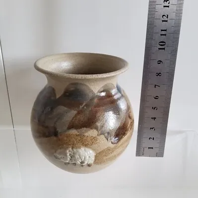 Buy Isle Of Arran Scotland Studio Pottery Small Vase Sheep 9 Cm Tall • 8.99£