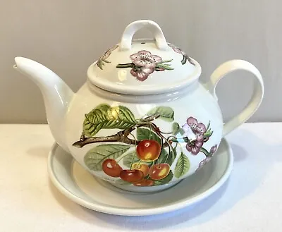 Buy Portmeirion Pomona Teapot 1 Pint Biggarreux Cherry Design. • 15£
