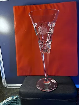 Buy Waterford Crystal  The White House Presidential Seal Champagne Glass 91/4 Ht • 137.97£