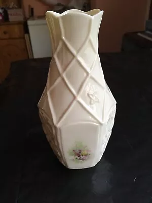 Buy Donegal Parian China Vase Floral Pattern 7 1/2” High • 14£