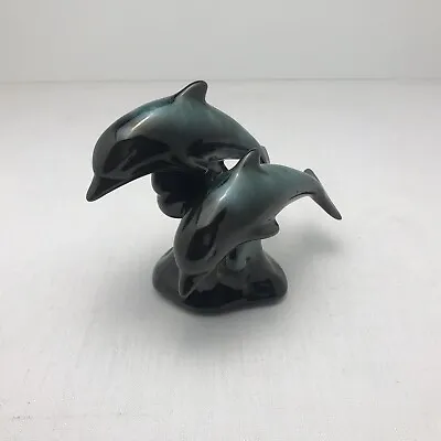 Buy Blue Mountain Pottery Dolphins Jumping • 23.71£