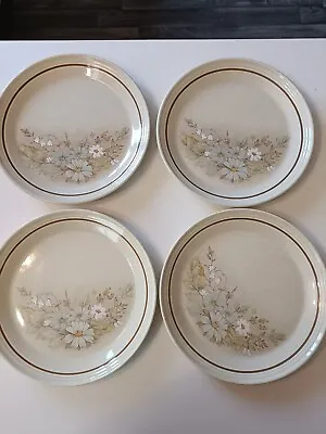 Buy Royal Doulton Lambethware Florinda Plates 9.5 Inches X 4 • 7.95£