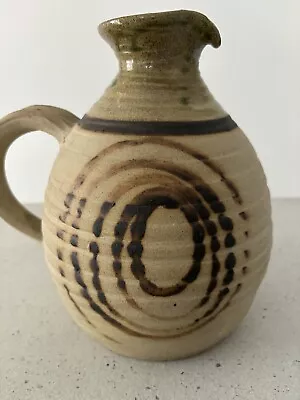 Buy Vintage Moffat Studio Pottery Jug - Scotland. 22 Cm X 22 Cm. • 15£