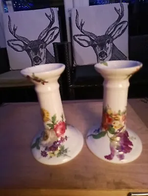 Buy Pair Of Candlesticks Blakeney England Pottery • 5£