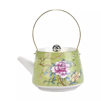 Buy Ceramic Whistle Tea Kettle Stovetop - Light Green • 19.19£