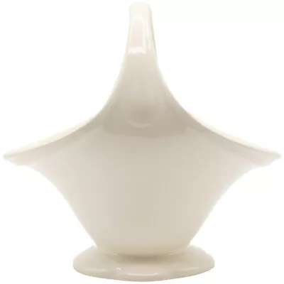 Buy Royal Creamware Occasions Flower Basket Or Bowl 17cm Collectable Piece OC46 • 12.10£